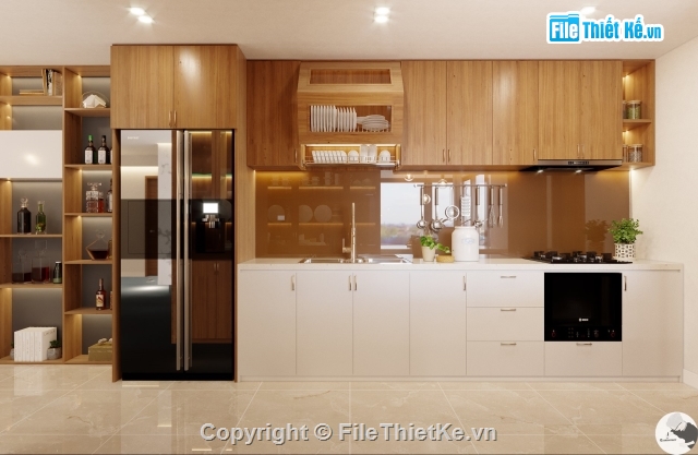 nội thất căn hộ,sketchup nội thất căn hộ,3dmax nội thất căn hộ,Sketch Up nội thất